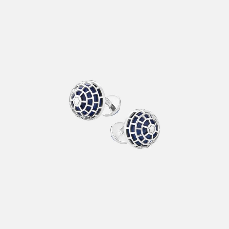 Montblanc - Gemelli Meisterstück - Sodalite - Argento