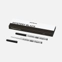 2 refill per penna a sfera fini, Mystery Black (nero)