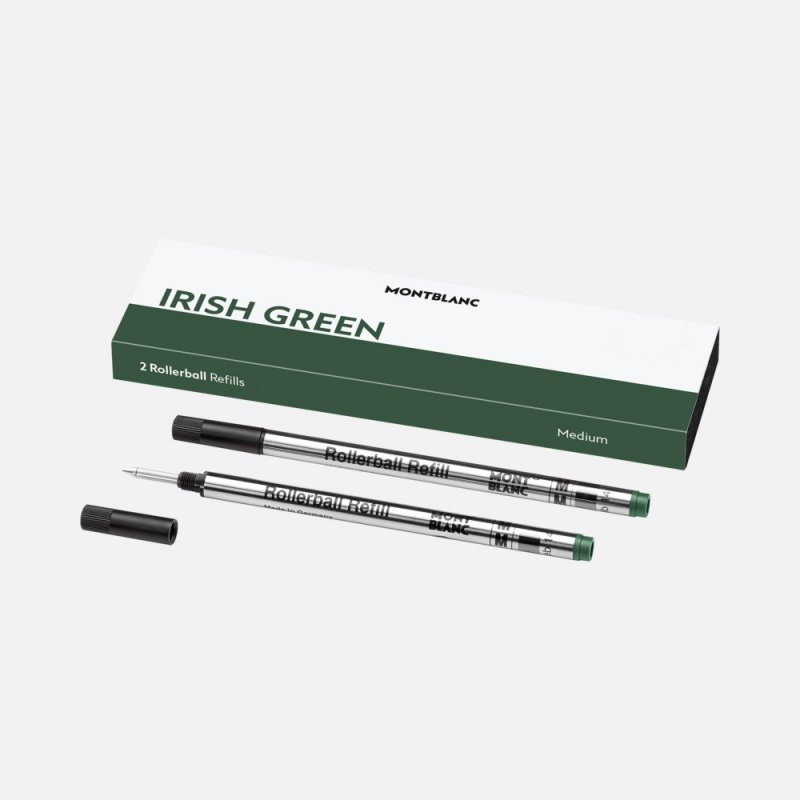 2 refill per roller medi, Irish Green (verde)