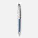 Montblanc - Penna Meisterstück - Resina Blu - Platino