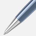 Montblanc - Penna Meisterstück - Resina Blu - Platino