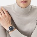 Montblanc - 1858 Gmt - Acciaio - Quadrante Nero