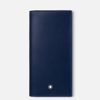 Montblanc - Portafoglio Meisterstück - Ink Blue - Pelle