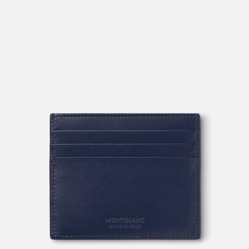 Montblanc - Porta Carte Meisterstück - Ink Blue