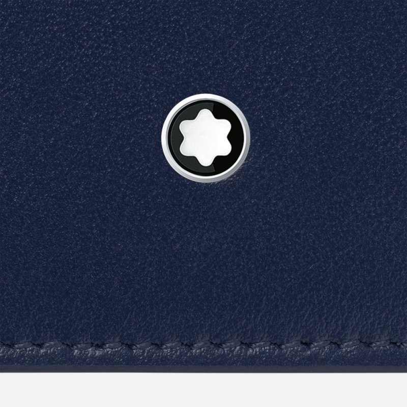 Montblanc - Porta Carte Meisterstück - Ink Blue