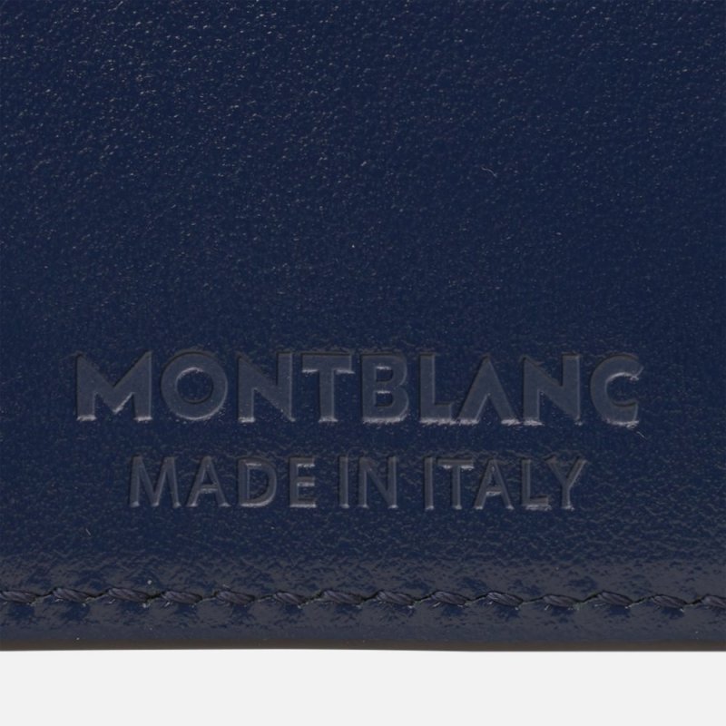 Montblanc - Portafoglio Meisterstück - Ink Blue - Pelle