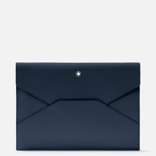 Montblanc - Pochette Envelope - Pelle - Ink Blue