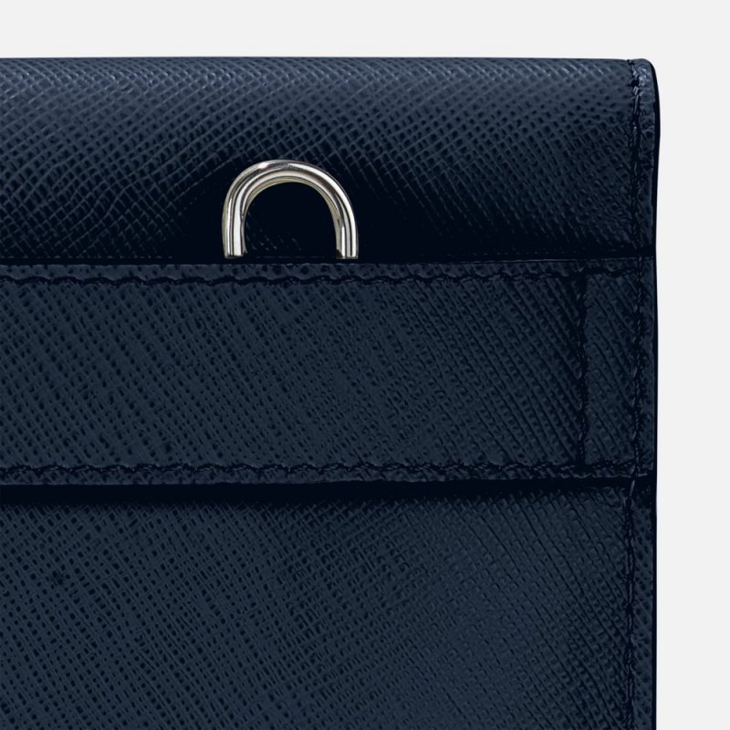 Montblanc - Pochette Envelope - Pelle - Ink Blue