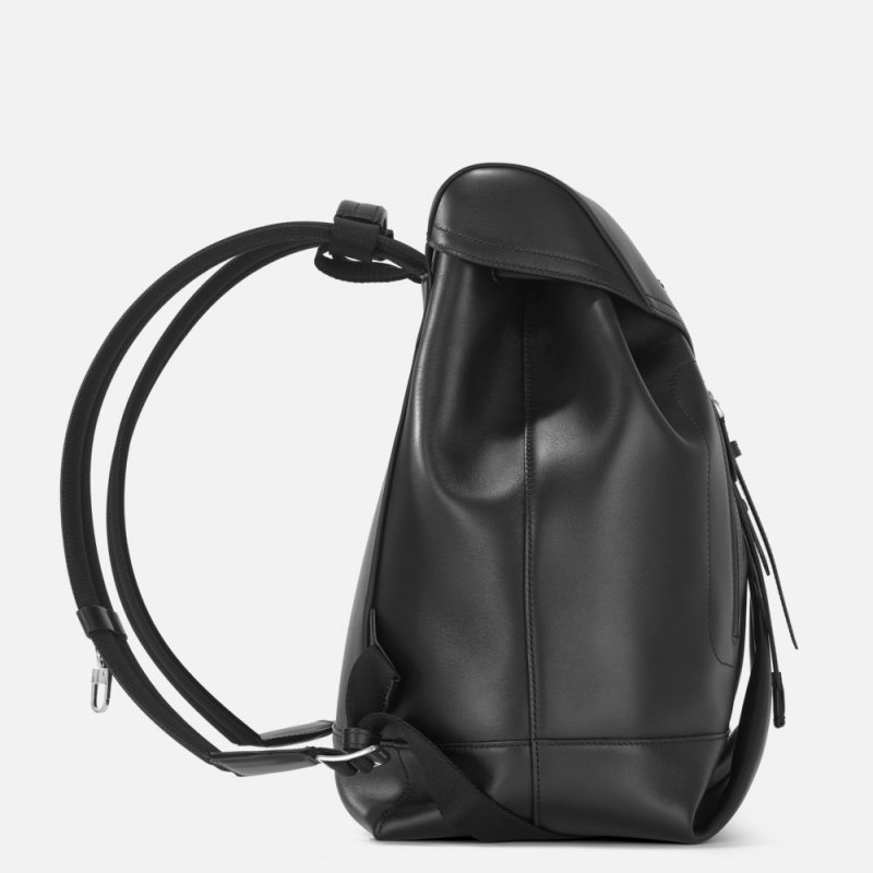 Montblanc - Zaino Soft - Pelle Di Vitello - Nero