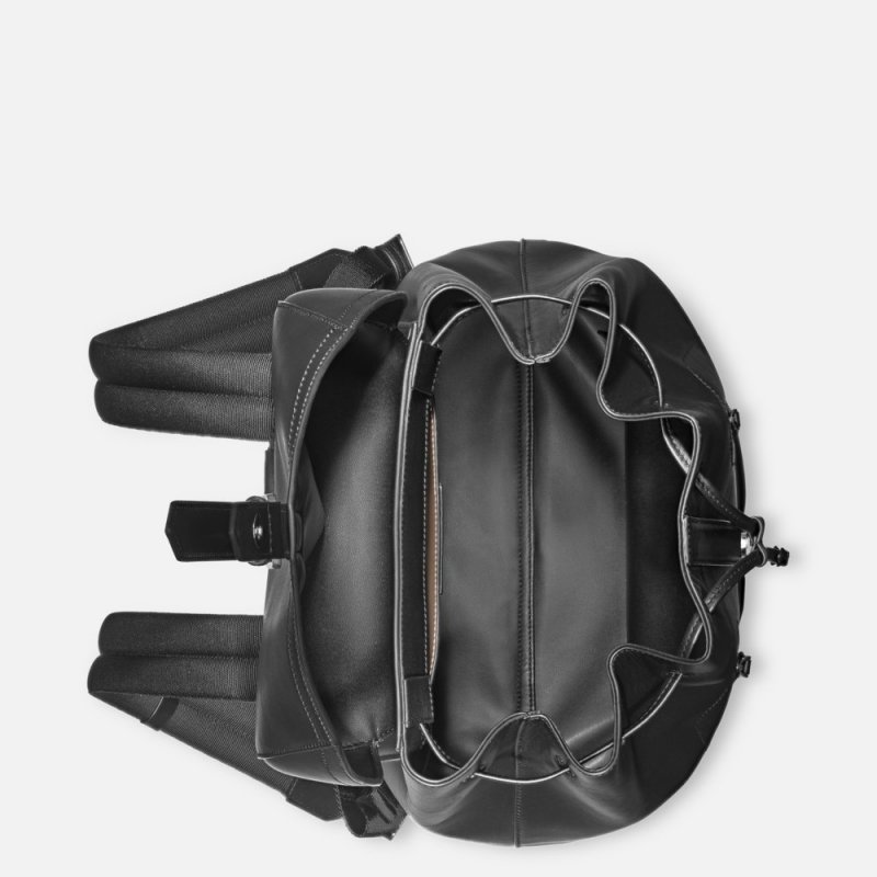 Montblanc - Zaino Soft - Pelle Di Vitello - Nero