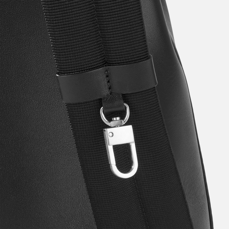 Montblanc - Zaino Soft - Pelle Di Vitello - Nero