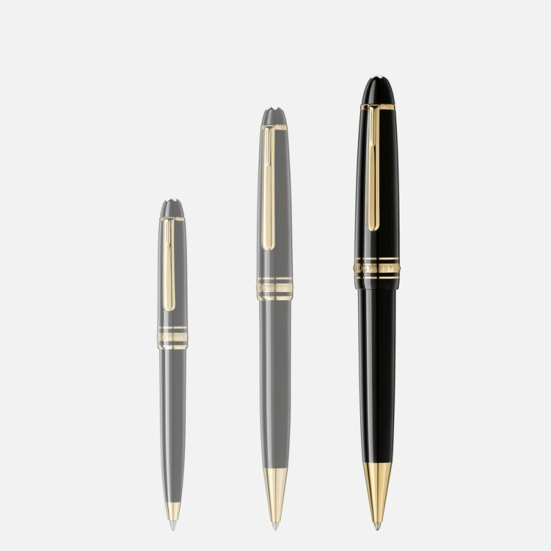 Montblanc - Penna Meisterstück - Nero - Resina