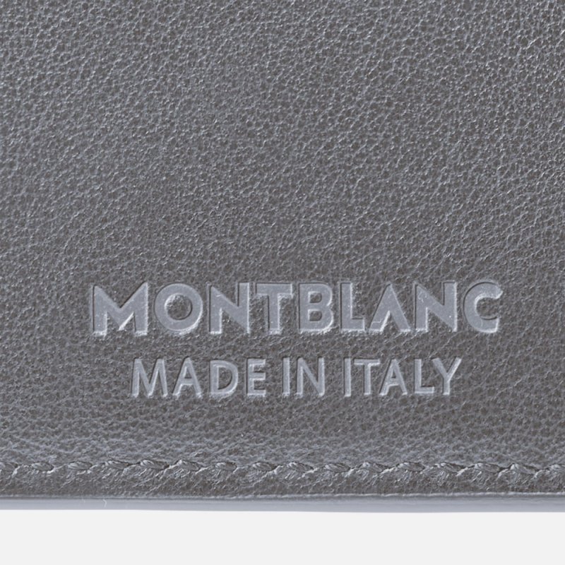 Montblanc - Portafoglio 4810 - Pelle - Steel