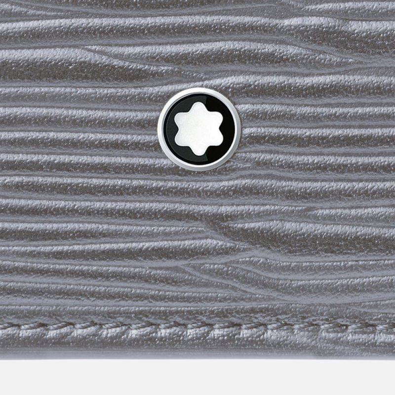 Montblanc - Portafoglio 4810 - Pelle - Steel