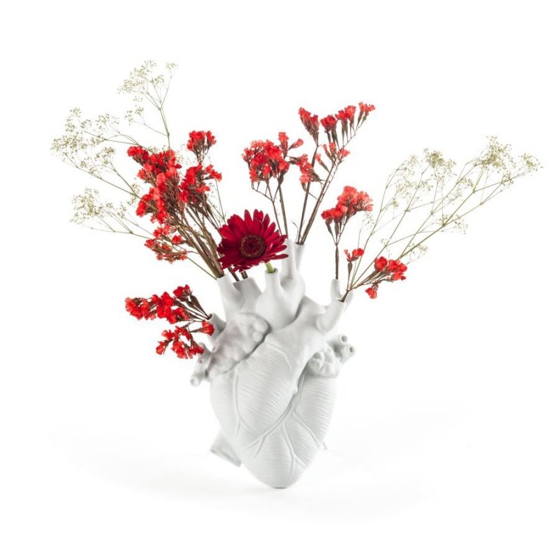 Love in Bloom - Heart Vase - Marcantonio - Vaso a Cuore - Seletti