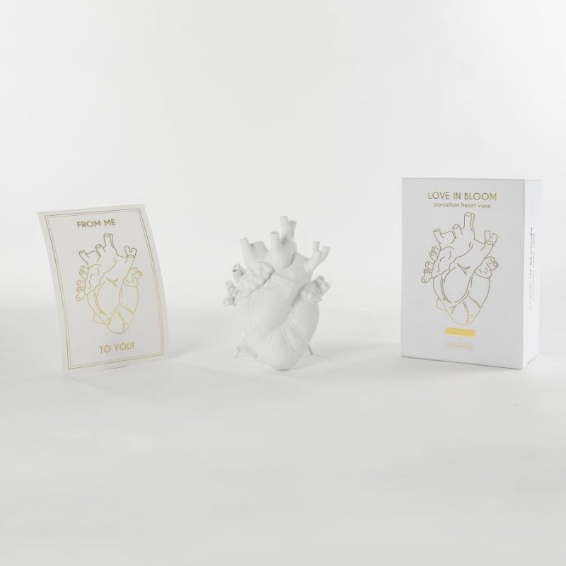 Love in Bloom - Heart Vase - Marcantonio - Vaso a Cuore - Seletti