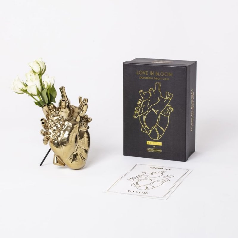 Vaso d'oro d'amore in Bloom - Seletti