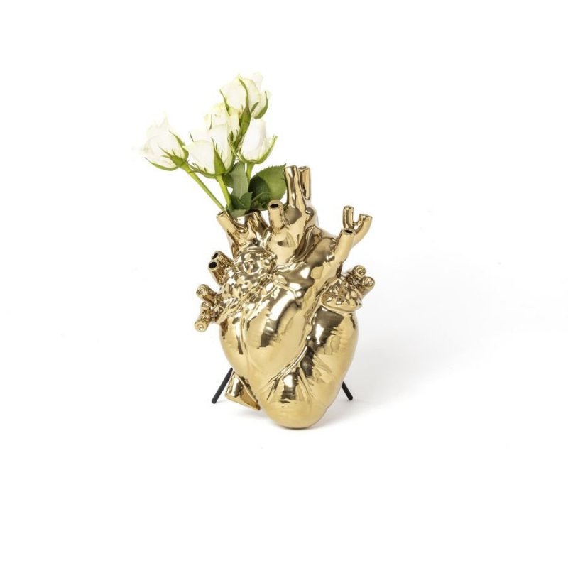 Vaso d'oro d'amore in Bloom - Seletti