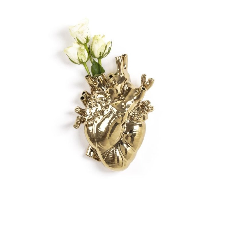 Vaso d'oro d'amore in Bloom - Seletti