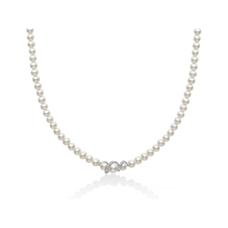 Collana Donna Miluna Perle Boule E Fantasia Pcl6400