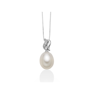 Miluna - Collana Donna - Oro - Perle