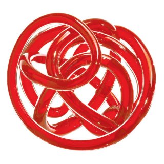Onlylux - Nodo Dell'Amore 21 Cm - Collezione Murano