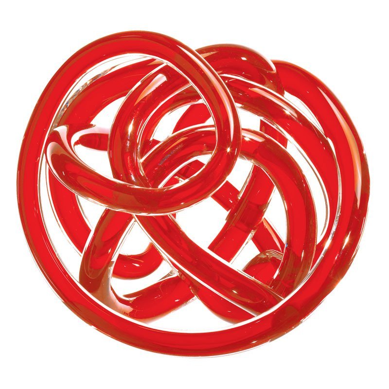 Onlylux - Nodo Dell'Amore 21 Cm - Collezione Murano