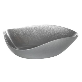 Onlylux - Centrotavola Nicchio 33 Cm - Grigio/Argento