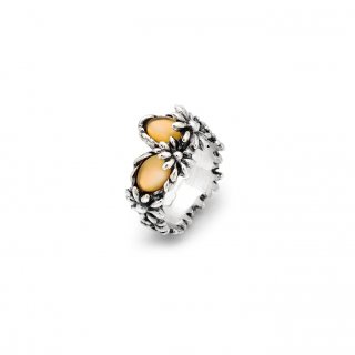 Giovanni Raspini - Anello Daisy - Argento 925 - Madreperla