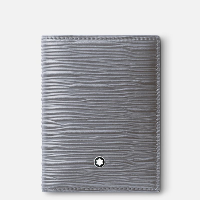 Montblanc - Porta Carte 4810 - Pelle - Acciaio