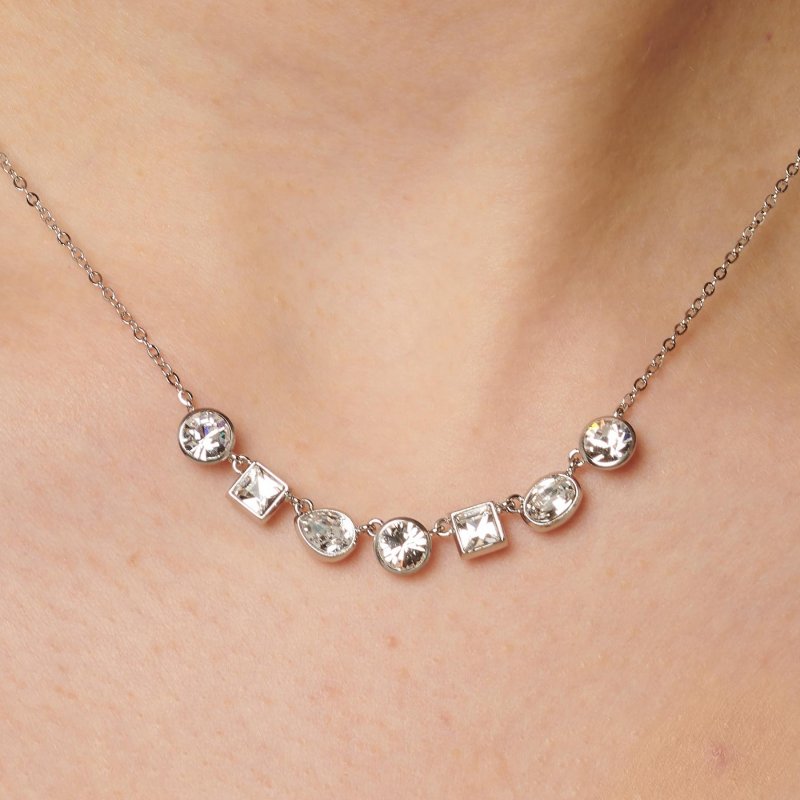 Brosway - Collana Symphonia - Cristalli - Acciaio