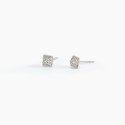 Orecchini In Argento 925 Con Zirconi - Borchia