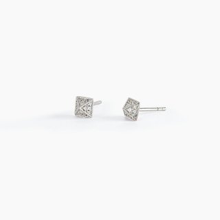 Orecchini In Argento 925 Con Zirconi - Borchia