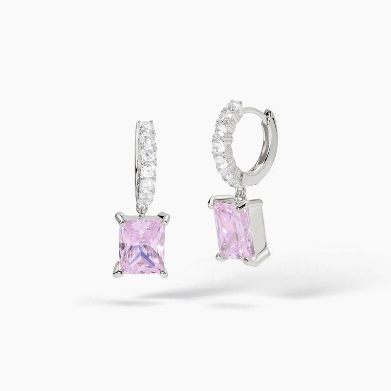 Orecchini In Argento 925 Con Zirconi - Desiderio Infinito