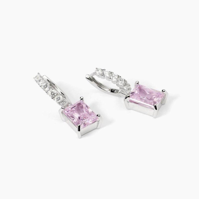 Orecchini In Argento 925 Con Zirconi - Desiderio Infinito