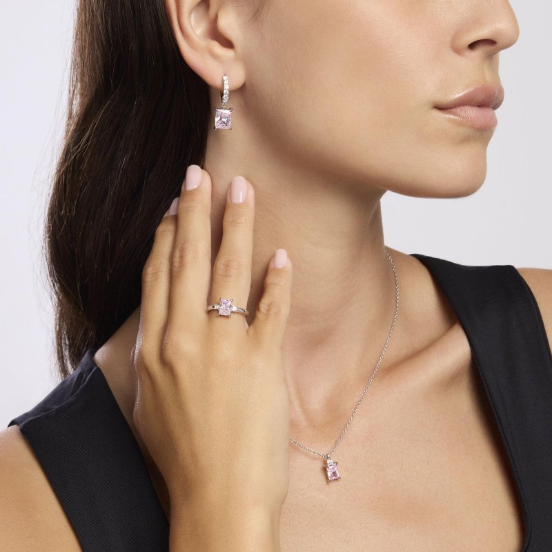 Orecchini In Argento 925 Con Zirconi - Desiderio Infinito