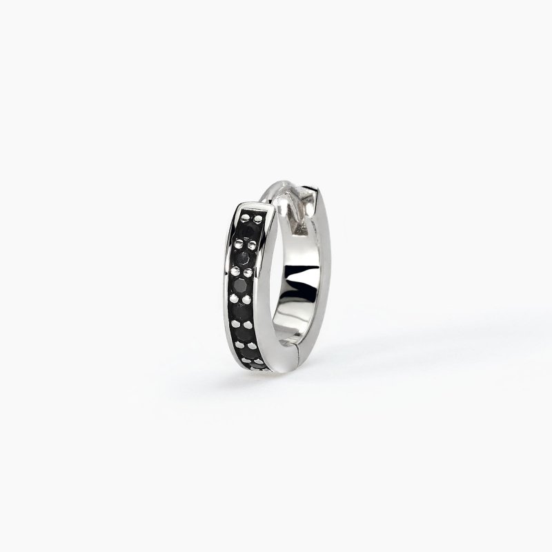 Orecchini In Argento 925 Con Zirconi - Monomania