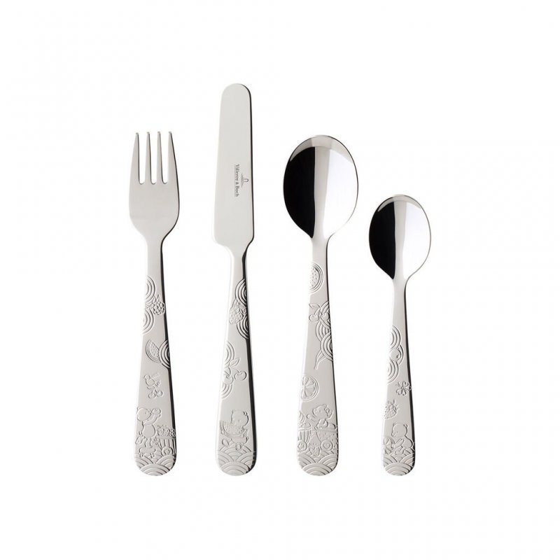 Hungry as a Bear posate per bambini, 4 pezzi
