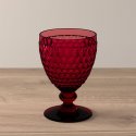 Boston Coloured Bicchiere Da Vino Rosso Red
