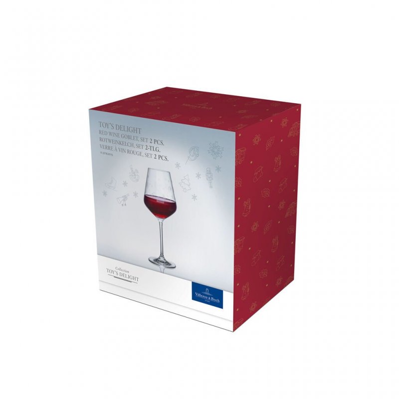 Toy'S Delight Calice Vino Rosso, Set 2 Pz 235Mm