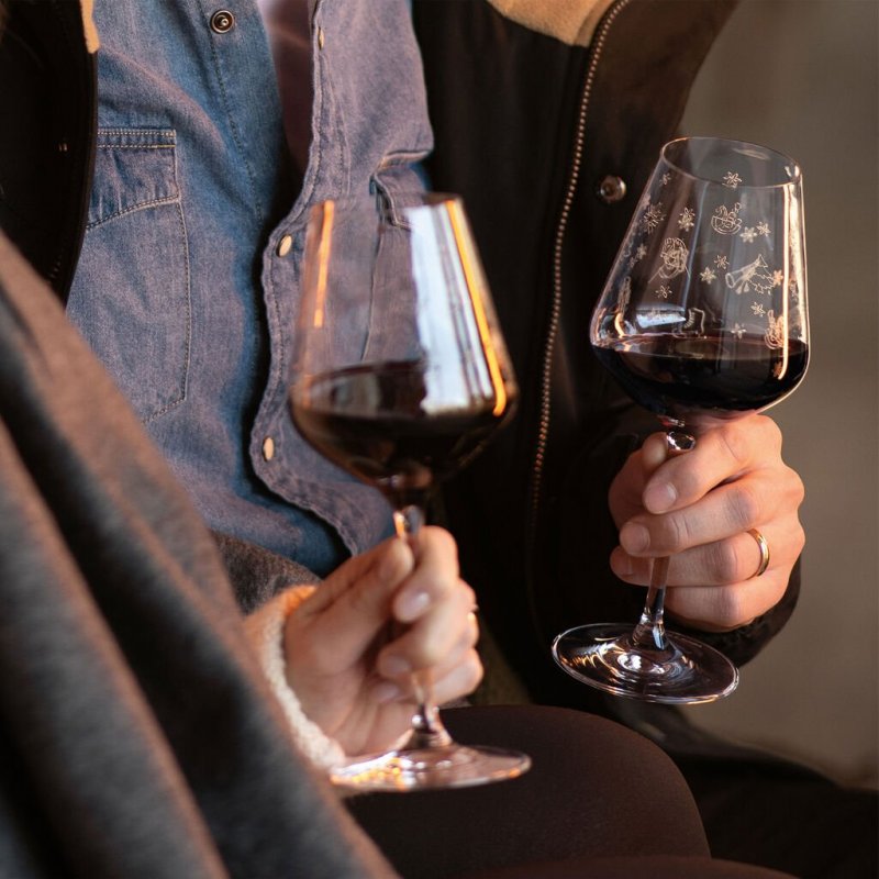Toy'S Delight Calice Vino Rosso, Set 2 Pz 235Mm