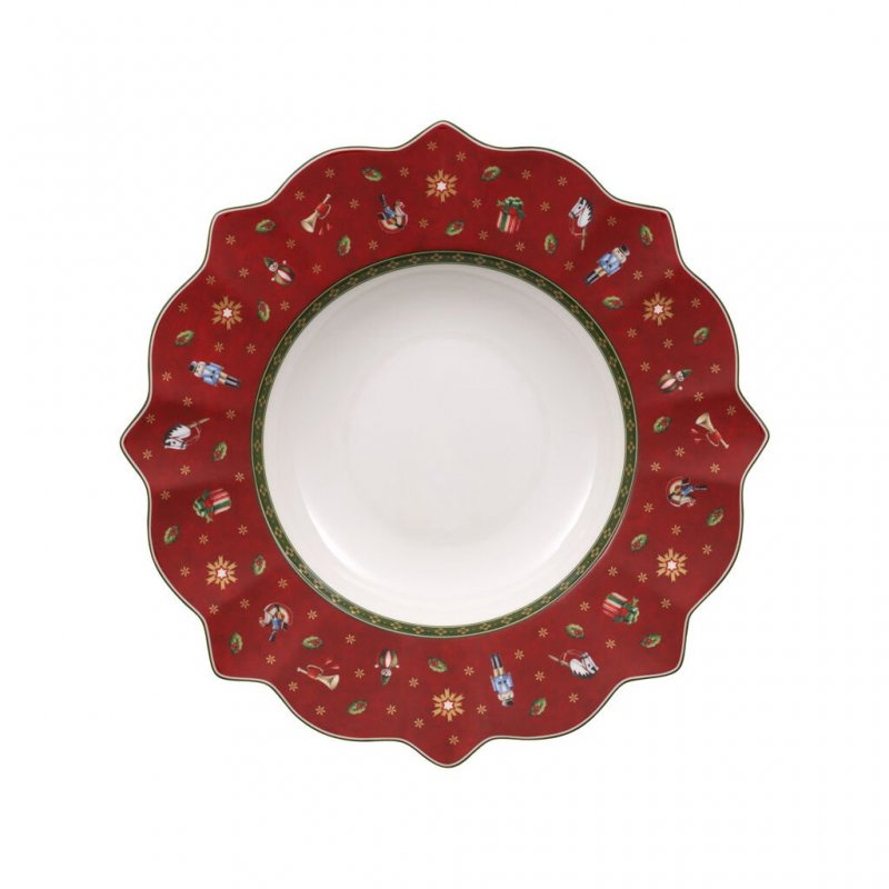 Toy'S Delight Piatto Fondo Rosso 26Cm
