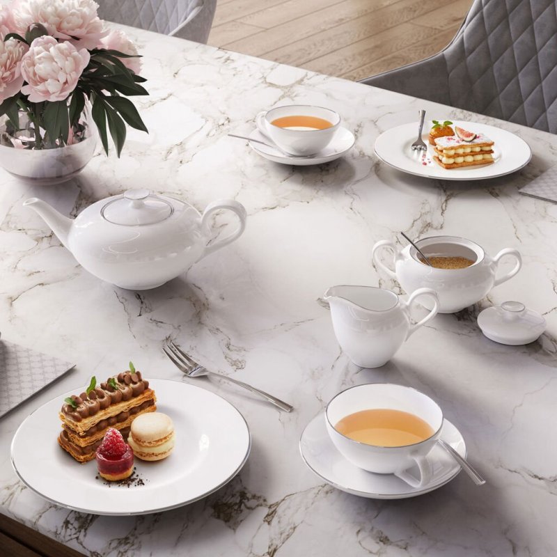 Anmut Platinum N. 1 Piatto Da Colazione