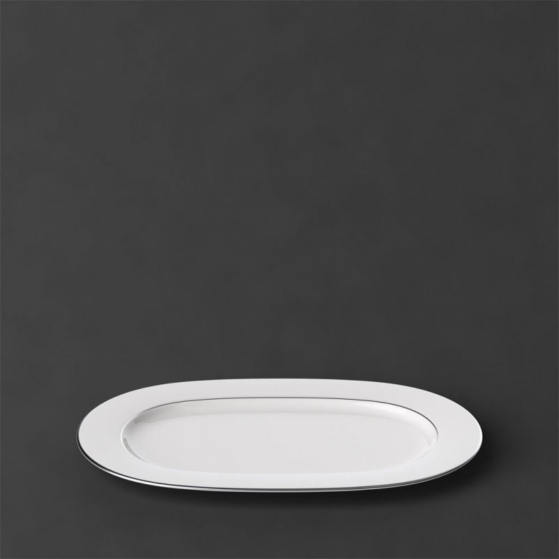Anmut Platinum N. 1 Piatto Ovale 41 Cm