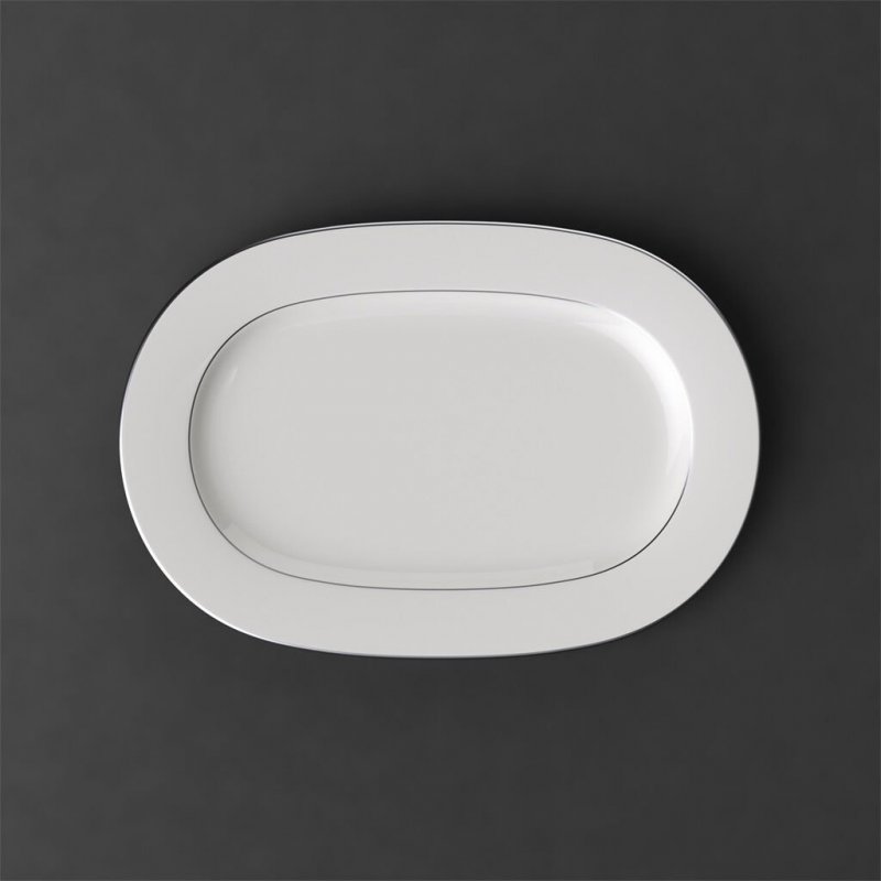 Anmut Platinum N. 1 Piatto Ovale 41 Cm