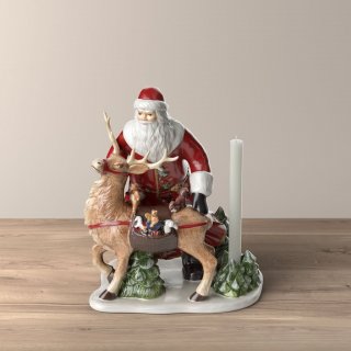 Christmas Toy'S Memory Babbo Natale Con Cervo, 30 X 24 X 35 Cm