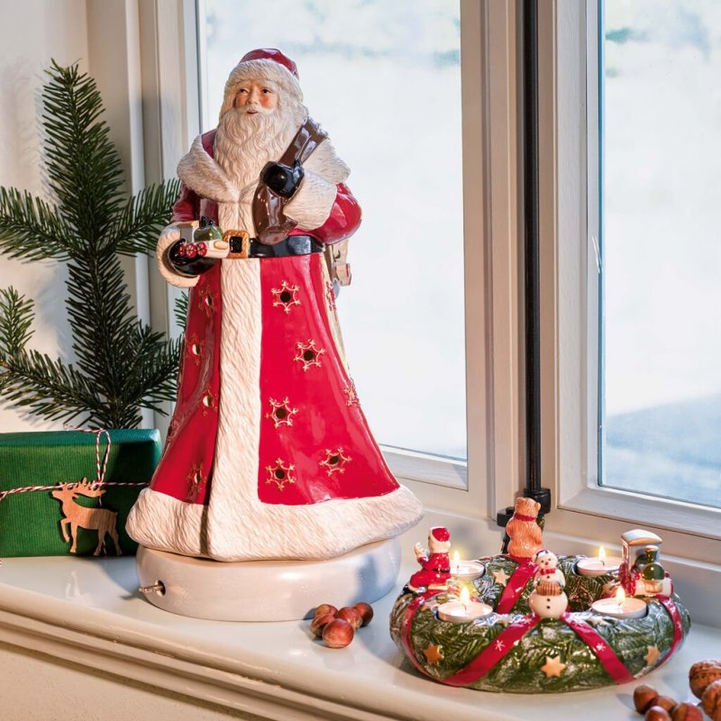 Christmas Toys Memory Santa 23X24X45Cm