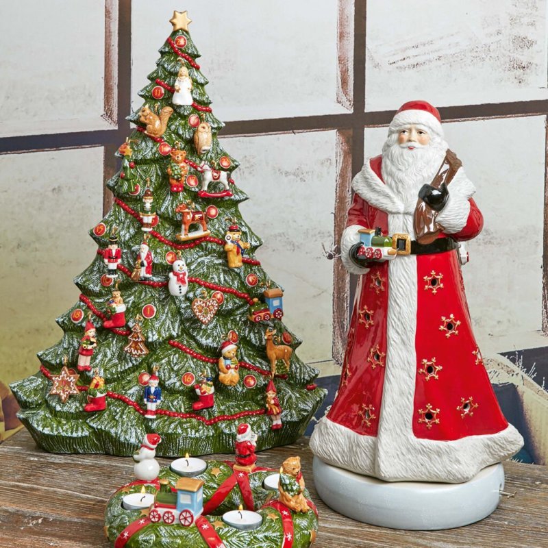 Christmas Toys Memory Santa 23X24X45Cm