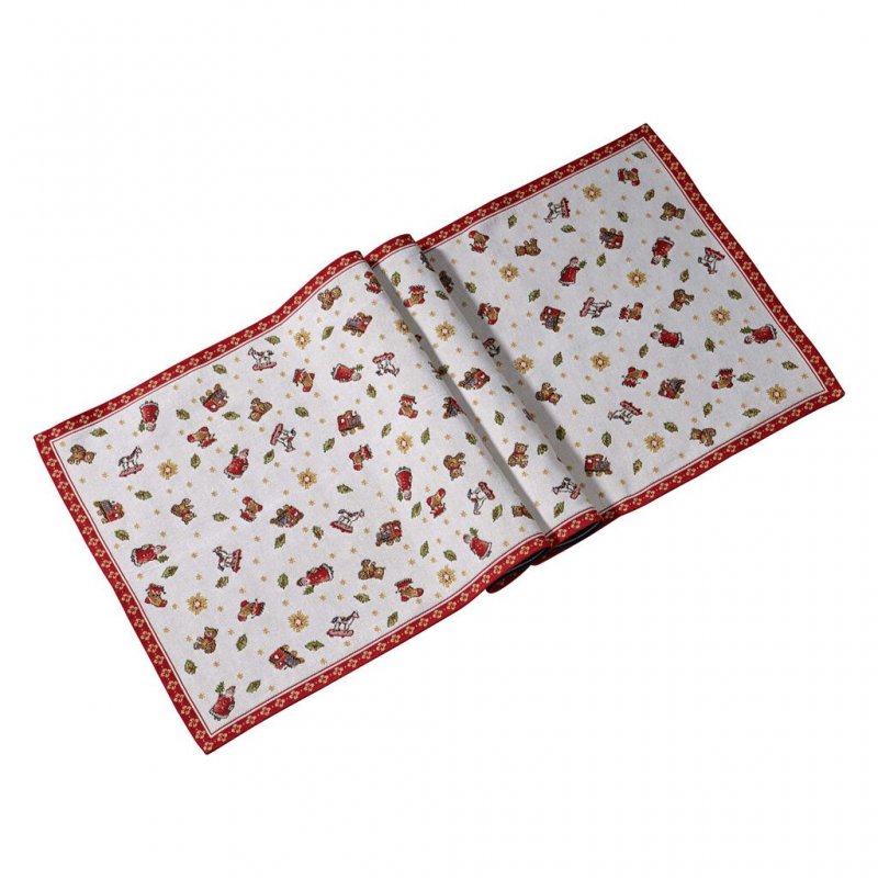 Toy‘S Delight Runner Gobelin Xl, Rosso/Multicolore, 49 X 143 Cm