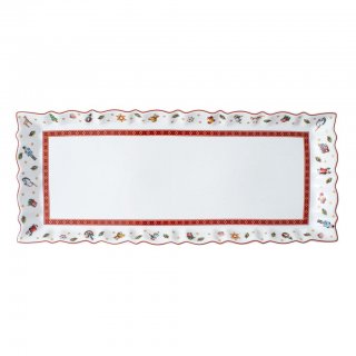 Toy‘S Delight Vassoio Per Torta Multicolore/Rosso/Bianco, 39 X 16 Cm- Villeroy & Boch